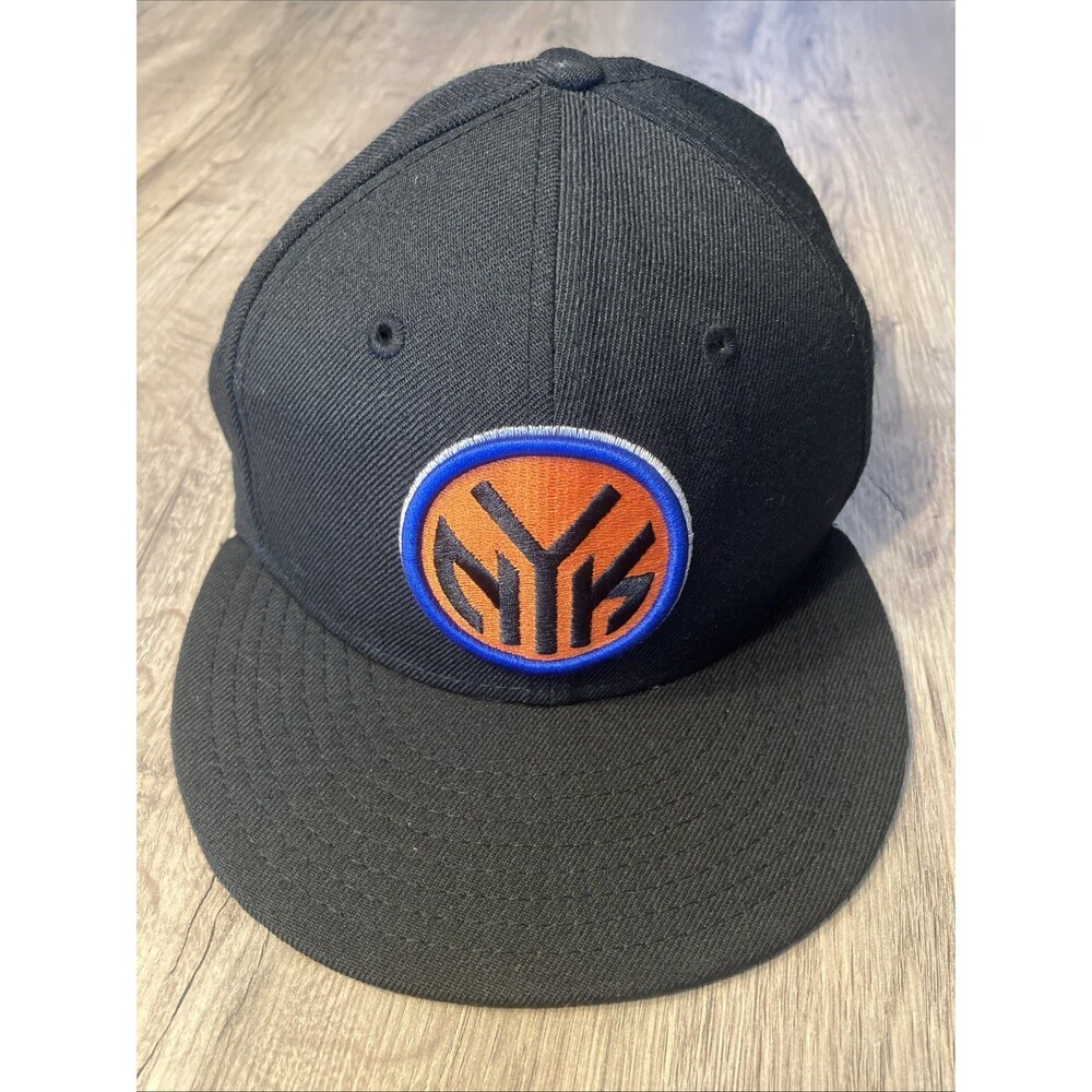 Vintage New York Knicks NBA Cap New Era Wool Original 7 1/4 USA